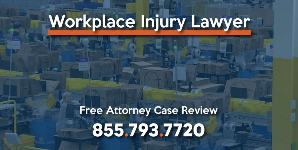 amazon workplace injury lawyer accident attorney incident sue workers compensation