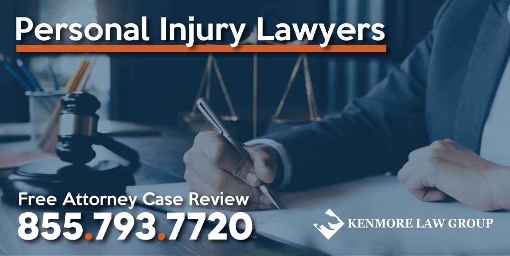 Kenmore Personal Injury Lawyers accident incident compensation sue expense
