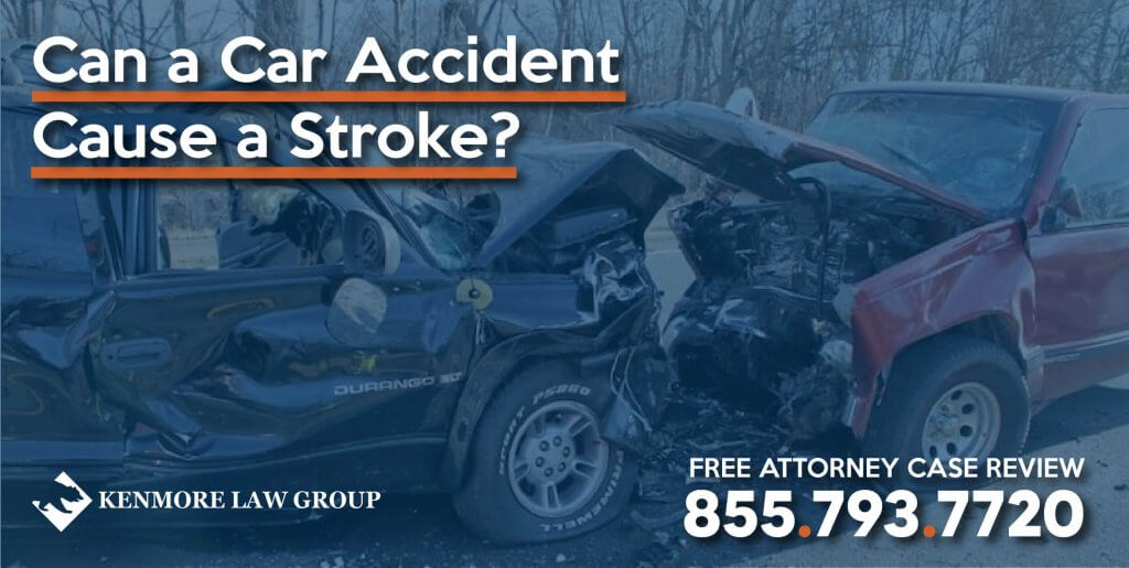 Can a Car Accident Cause a Stroke lawyer attorney lawsuit questions law firm help incident injury brain