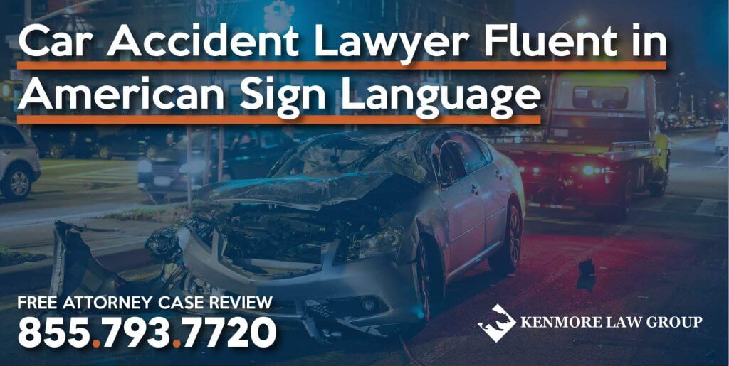 Car Accident Lawyer Personal Injury Lawyer Fluent in American Sign Language attorney incident lawsuit