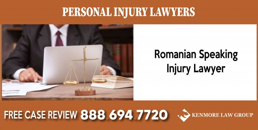 Romanian Speaking Lawyer attorney lawsuit sue incident accident