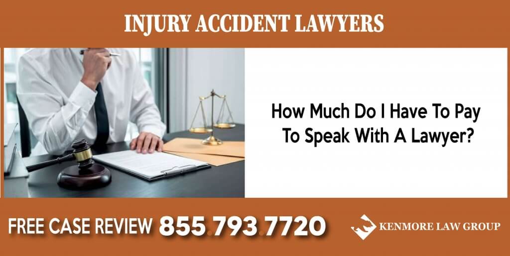 How Much Do I Have To Pay To Speak With A Lawyer sue lawsuit attorney