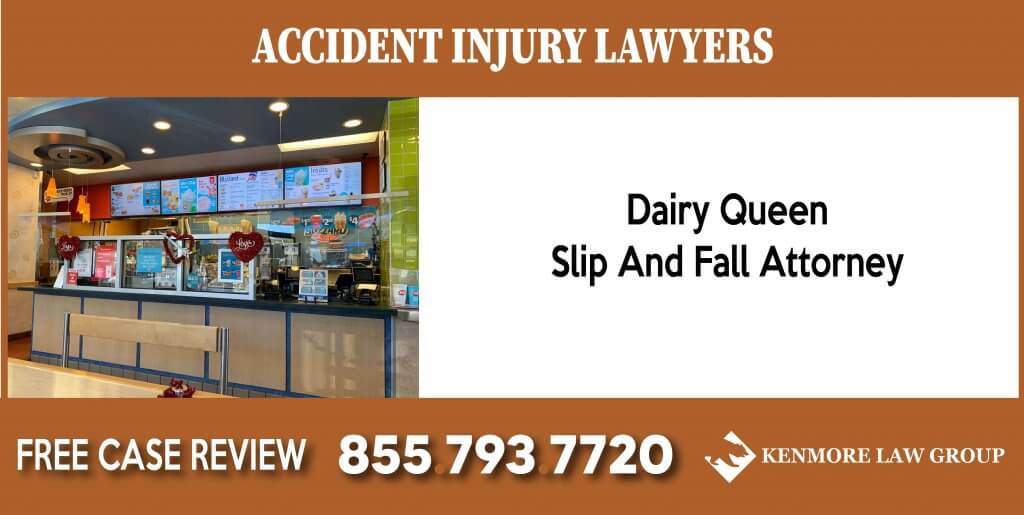Dairy Queen Slip And Fall Attorney liability compensation incident attorney sue lawsuit incident