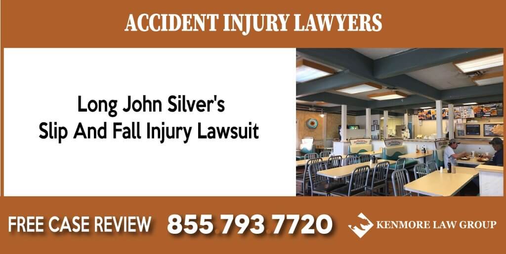 Long John Silver's Slip And Fall Injury Attorney lawyer liability sue compensation