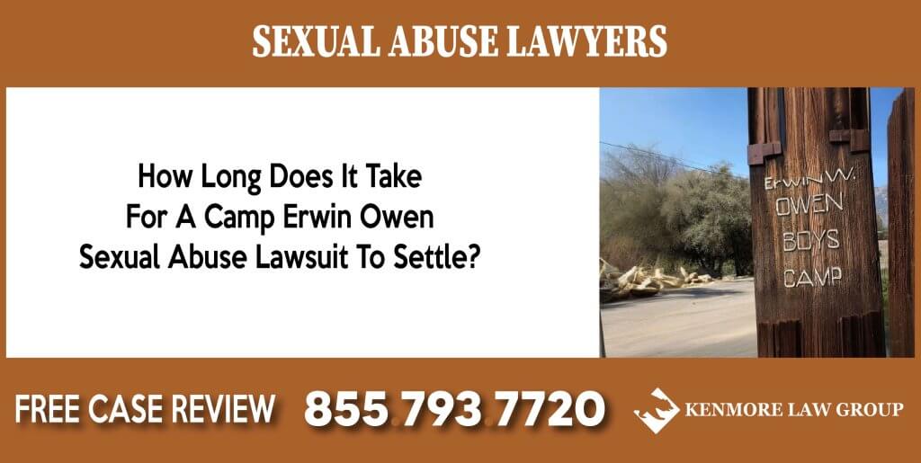 How Long Does It Take For A Camp Erwin Owen Sexual Abuse Lawsuit To Settle incident attorney lawsuit sue lawsuit