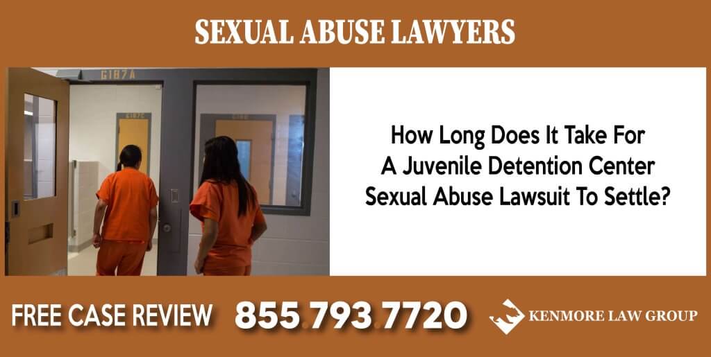 How Long Does It Take For A Juvenile Detention Center Sexual Abuse Lawsuit To Settle attorney lawyer
