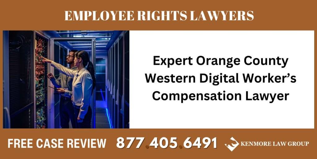 Expert Orange County Western Digital Worker’s Compensation Lawyer sue liable incident attorney